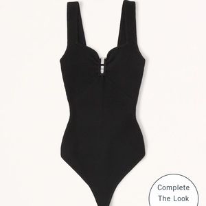 Abercrombie Ribbed bodysuit